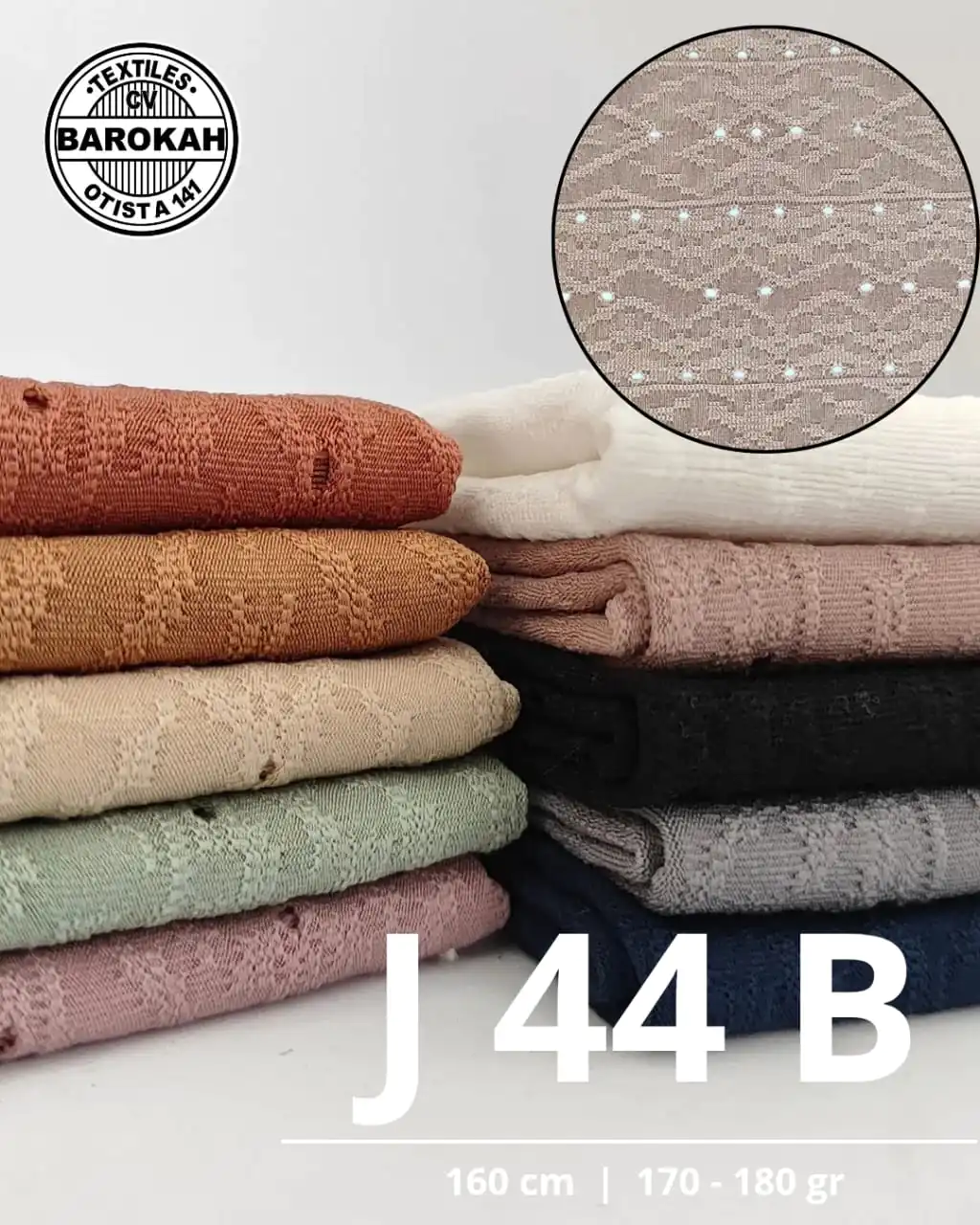 Jersey Jaquard Bolong J 44 B