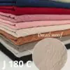 Cari bahan hijab atau tunik yang lentur dan tidak menerawang? Jersey Jaquard J 180 C pilihannya. Kain jatuh, adem, dan tersedia dalam 10 warna cantik.