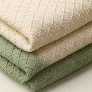 Contoh busana dari bahan Diamond Knit