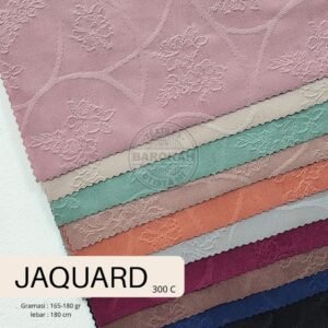 JAQUARD KNIT CUBIT / MOTIF TIMBUL