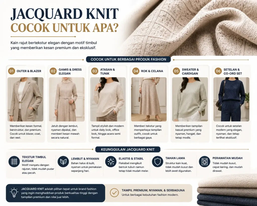 Jacquard Knit Cocok untuk Apa