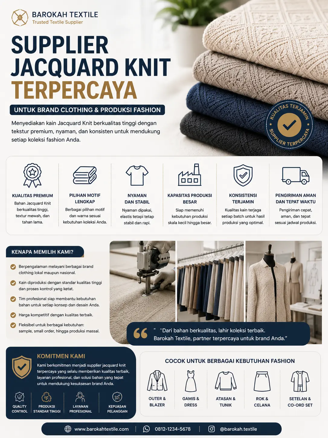 Supplier Jacquard Knit