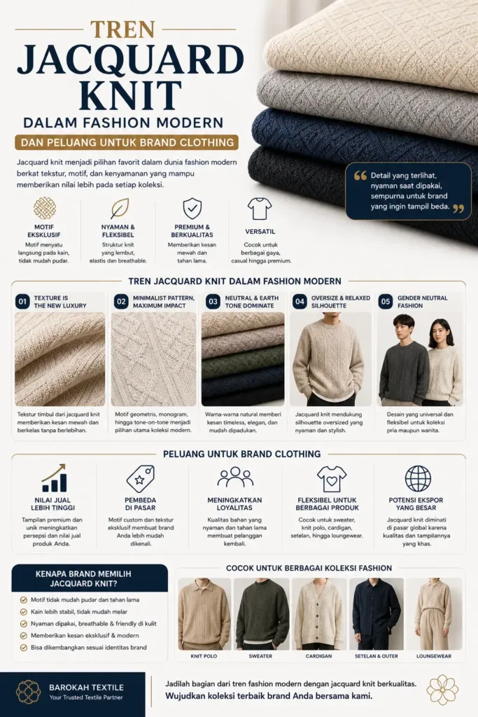 Tren Jacquard Knit